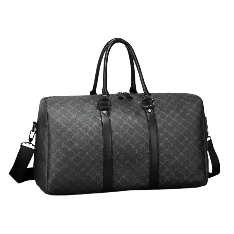 Mens Travel Bag Large PU Business Luggage