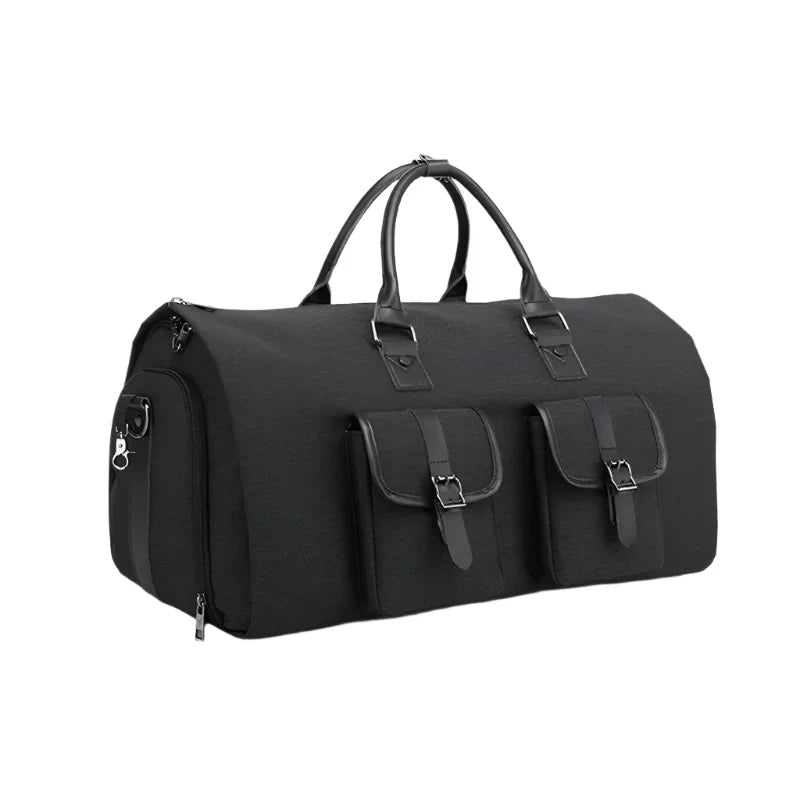 Mens Travel Duffle Bag with Shoe Compartment