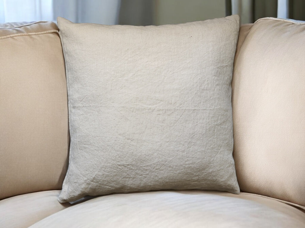 Minimal Vivid Linen cushion cover