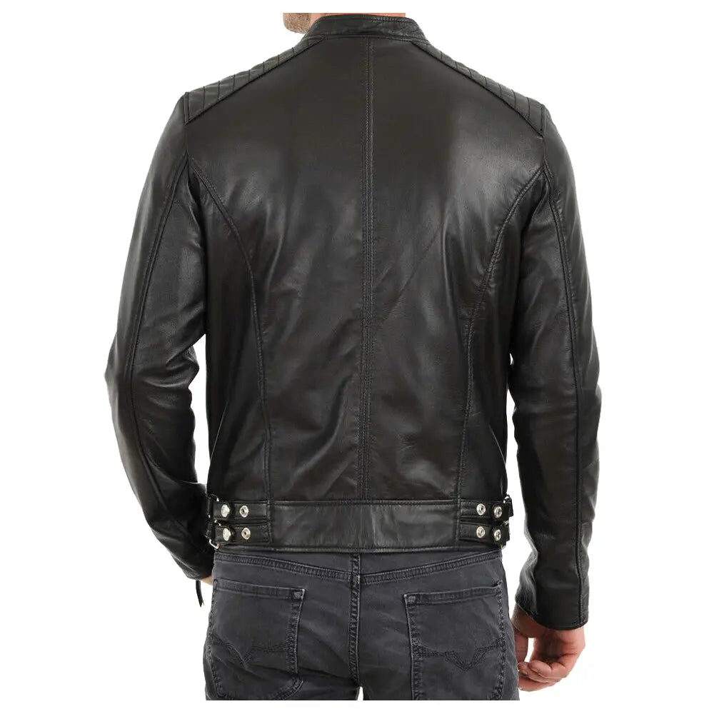 Mens Leather Fashion Jacket